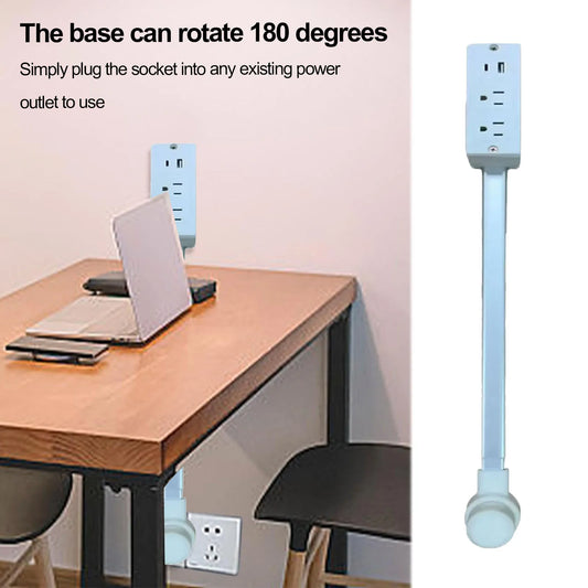 HomeFinds Extendable and Rotatable Power Outlet Socket